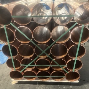 ASTM B88 C12200 kobberrør eksportert for rørleggerapplikasjoner i Canada