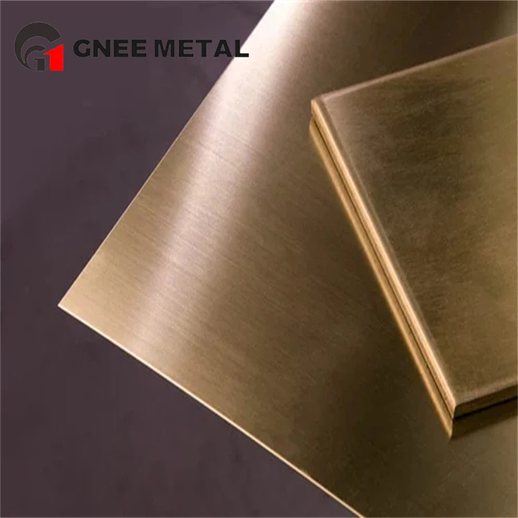 Solid C22000 messingplate